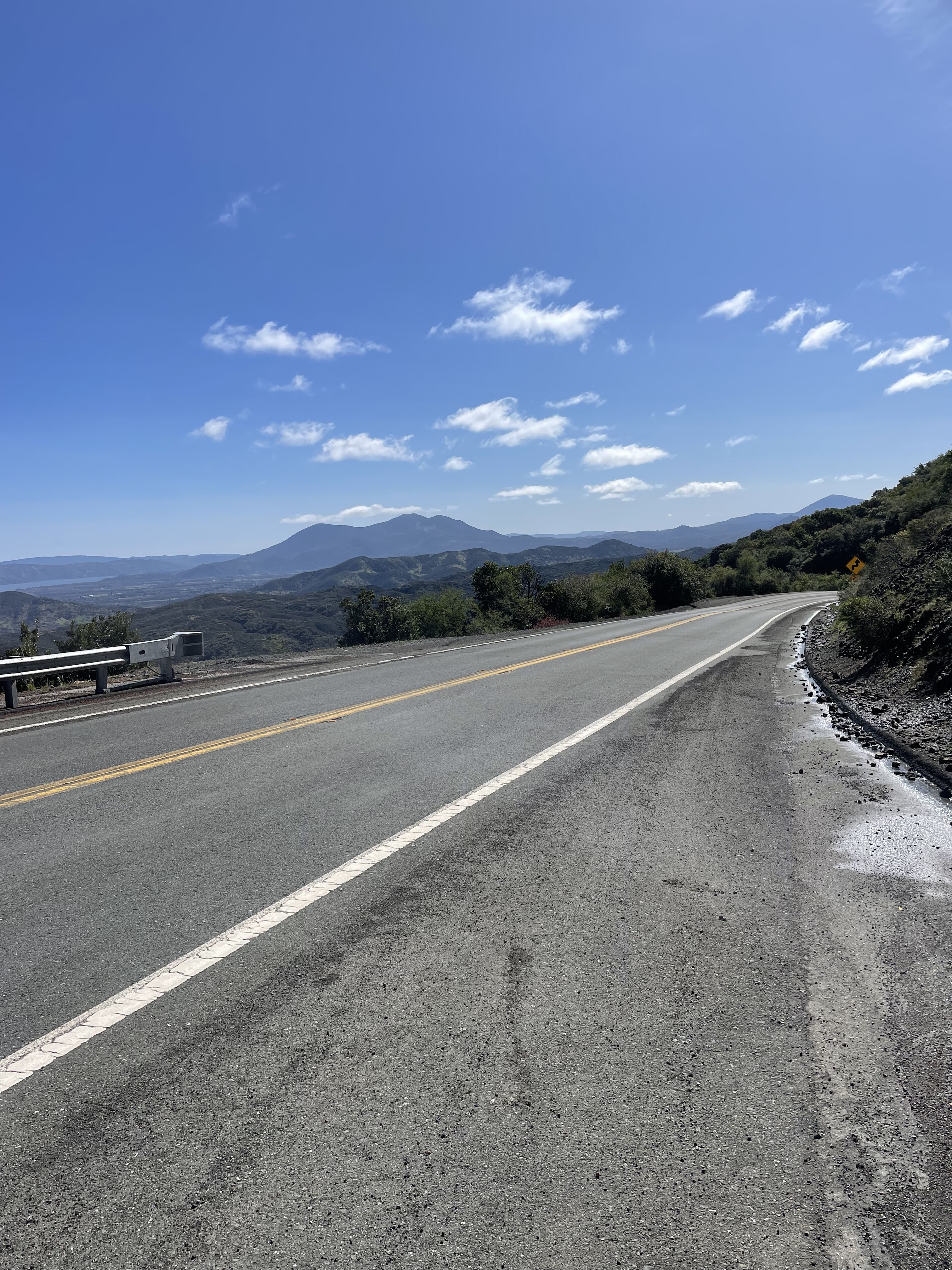 Roadway in Lake County